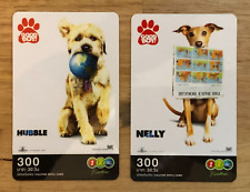 2 Thailand Phonecards Dogs 300, 300 Baht Values BB19 picture