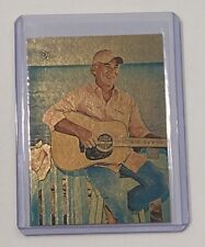 Jimmy Buffett Gold Plated Artist Signed “American Icon” Trading Card 1/1 picture