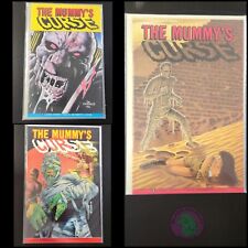 MUMMYS CURSE Lot Of 3 Comic Books Rare Aircel picture