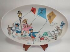 Walt Disney Mary Poppins Melmac Dinnerware Oval Serving Platter Plastic Plate picture
