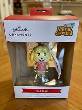NEW Hallmark 2021 Animal Crossing ISABELLE Christmas Ornament TX picture