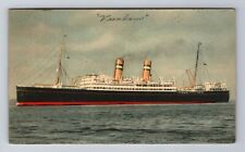 SS Veendam, Ship, Transportation, Antique, Vintage c1951 Souvenir Postcard picture