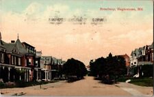 c1907 Broadway Homes Houses Hagerstown Maryland MD Postcard picture