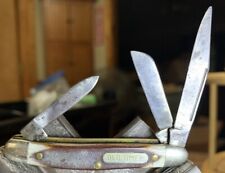 Vintage Schrade Old Timer 1080T USA 3-Blade Pocket Knife picture