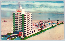 c1960s National Hotel Beach Miami Florida Vintage Postcard picture