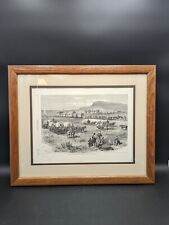 Harper's Weekly 1875 RAILROAD BUILDING ON THE GREAT PLAINS DRAWN BY A. R. WAUD  picture