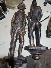 Pair of Dart Industries  Soldier Wall Plaques Revolutionary Guild MCM 18x5