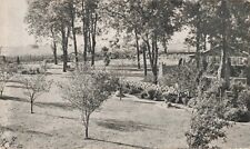 Cabin Cottage Rockome Gardens Arcola Illinois IL Amish Theme Park c1940 Postcard picture