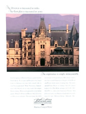 1995 BILTMORE ESTATE Centennial America's Largest Home Asheville, NC PRINT AD picture