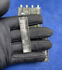 53mm Aletai iron meteorite pendant material thin slice 1pc meteorite Necklace picture