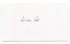 Dieter Grau Signed Index Card Autographed Aerospace Engineer Von Braun WWII picture