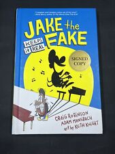 CRAIG ROBINSON SIGNED Jake The Fake Book , Authentic Store Bought Signature picture