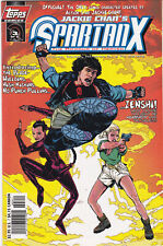 JACKIE CHAN'S SPARTAN X THE ARMOUR OF HEAVEN #3 TOPPS COMICS MICHAEL GOLDEN ART picture