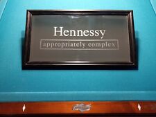 Vintage 1999 Hennessy Cognac Appropriately Complex Beveled Edge Decorative... picture