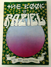 The Book of Raziel 1969 John Thompson VG Print Mint  picture