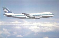Air New Zealand 747 Jet Airplane - Airline Issue Postcard picture