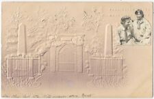 George Washington’s Mt. Vernon Tomb Virginia 1901 Embossed Postcard w/ Photo picture