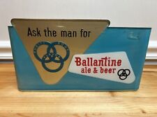Vintage 1950’s Ballantine Beer Ale Bar Caddy Barware Stirrer Straw Napkin Holder picture