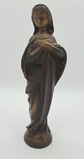 Vintage Chalkware Virgin Mary Religious Statue Japan 10
