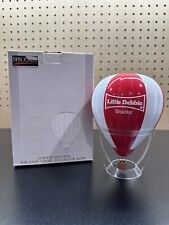 RARE Little Debbie Snacks Diecast Hot Air Balloon Die Cast SpecCast Bank And Box picture