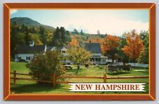 Postcard A Well Groomed Farm in Stark, New Hampshire picture