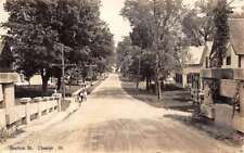 Chester Vermont Grafton Street Real Photo Vintage Postcard AA83610 picture