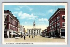Columbia TN-Tennessee, Seventh Street, Advertising, Vintage Postcard picture