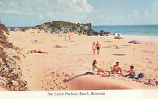 Vintage Postcard The Castle Harbour Beach Bermuda picture