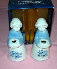 Kerzenkinder Porzellan Vintage Candleholders Porcelain Choir Girls German Box picture
