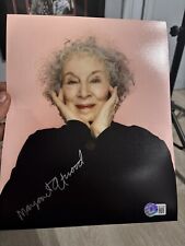 Margaret Atwood Signed 8x10 Beckett Coa Seal picture