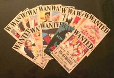 Anime Cosplay - WANTED POSTERS Lot of (18) by Marine Thai - 7.75