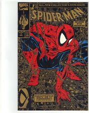 Spider-Man #1= Todd McFarlane Art= Gold Edition Marvel 1990= NM/M picture