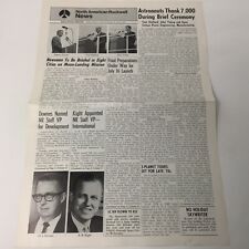 June 27, 1969 NORTH AMERICAN ROCKWELL Space Division  Employee Newsletter No.25 picture