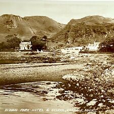 RPPC Vintage Inshaig Park Hotel School Argyll Scotland UK Photo Postcard picture