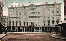 1907 Magnificent New Falmouth Hotel Portland Maine ME Posted Divided Postcard picture