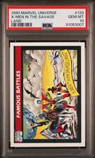 1990 Marvel Universe #120 X-Men In The Savage Land PSA 10 GEM MT picture