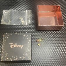 Disney Women’s Minnie Mouse Birthstone Earrings - 10k Gold Disney Stud Earrings picture