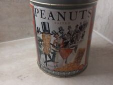 Vintage MR PLANTERS Peanuts Limited Edition Collectible Tin Can-Salted Nuts 24oz picture