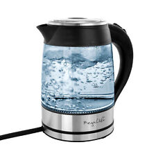 MegaChef 1.8Lt. Glass Body and Stainless Steel Electric Tea Kettle picture