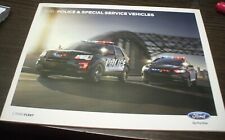 2016 FORD POLICE & SPECIAL SERVICE VEHICLES Brochure Catalog - POLICE CAR picture