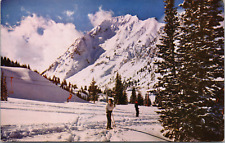 c1960's Chairlift Skiers Alta Utah Wasatch Mountains Winter Snow UNP picture