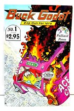 Buck Godot #1 Zap Gun for Hire 1993 Comic Palliard Press F- picture