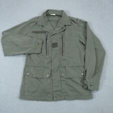 French Military Jacket 88c Warein Flers 1983 VTG Fatigue Army Dirty War Conflict picture