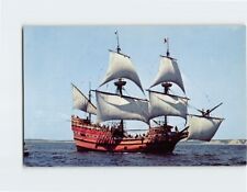 Postcard Mayflower II Vessel picture