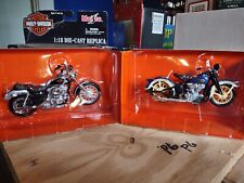 Maisto Harley-Davidson 1:18 Diecast Set Of Two picture