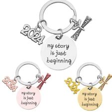 Class of 2024 Personalized Stainless Steel Keychain Graduation Season Gift New picture