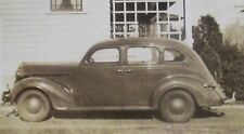 1937 Plymouth Sedan Parked in Driveway Original 1937 Photo picture