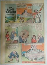 (52) Lone Ranger Sunday by Fran Striker and Charles Flanders from 1942 Year #5 picture