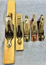 Lot of (5) Vintage Wood Planers-Sargent, Stanley,challenger, Fulton picture