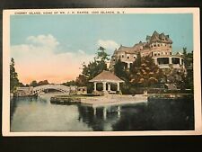 Vintage Postcard 1915-1930 Cherry Island Home of J.H. Dawes 1000 Islands NY picture